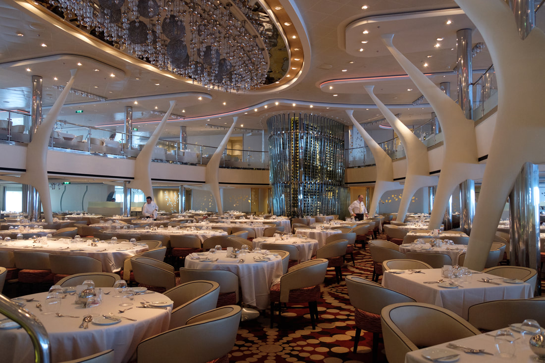 Dining Room Dinner On A Cruise
