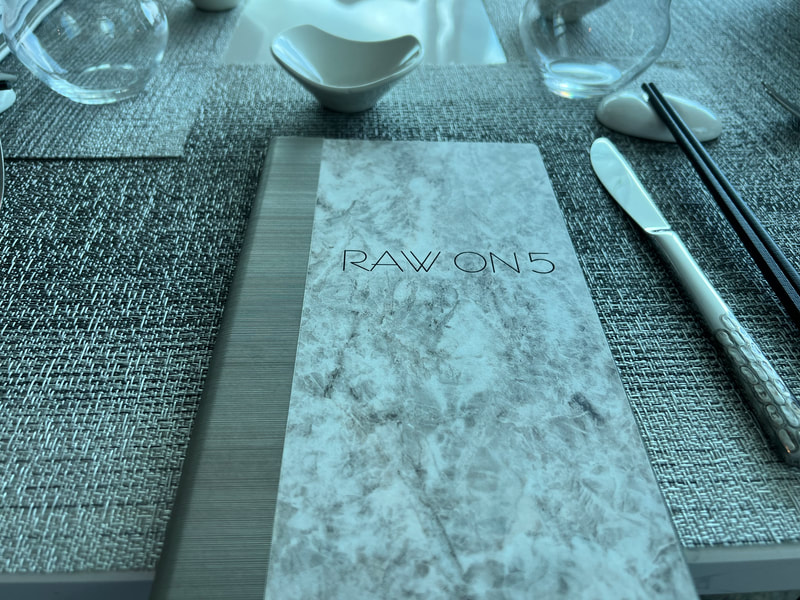 Raw on 5 Specialty Restaurant on Celebrity Cruises